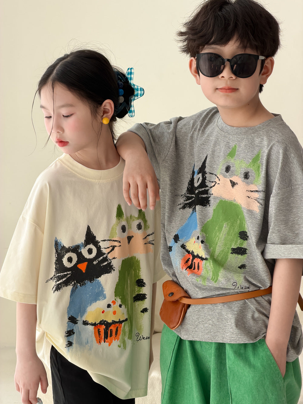 Kids' Cartoon-Print T-Shirt