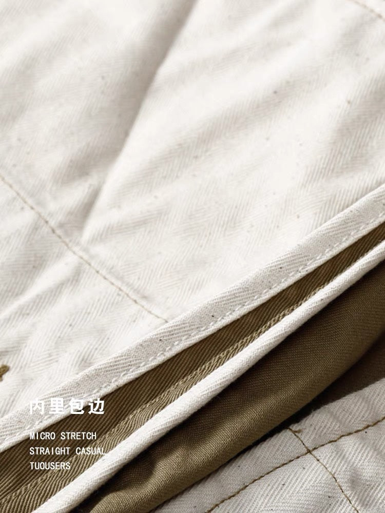 Men's Classic Khaki Chino Pants