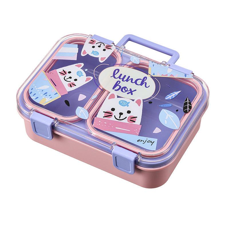 Compartmentalized Portable Lunch Box