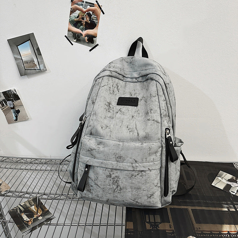 Urban Tie-Dye Canvas Backpack