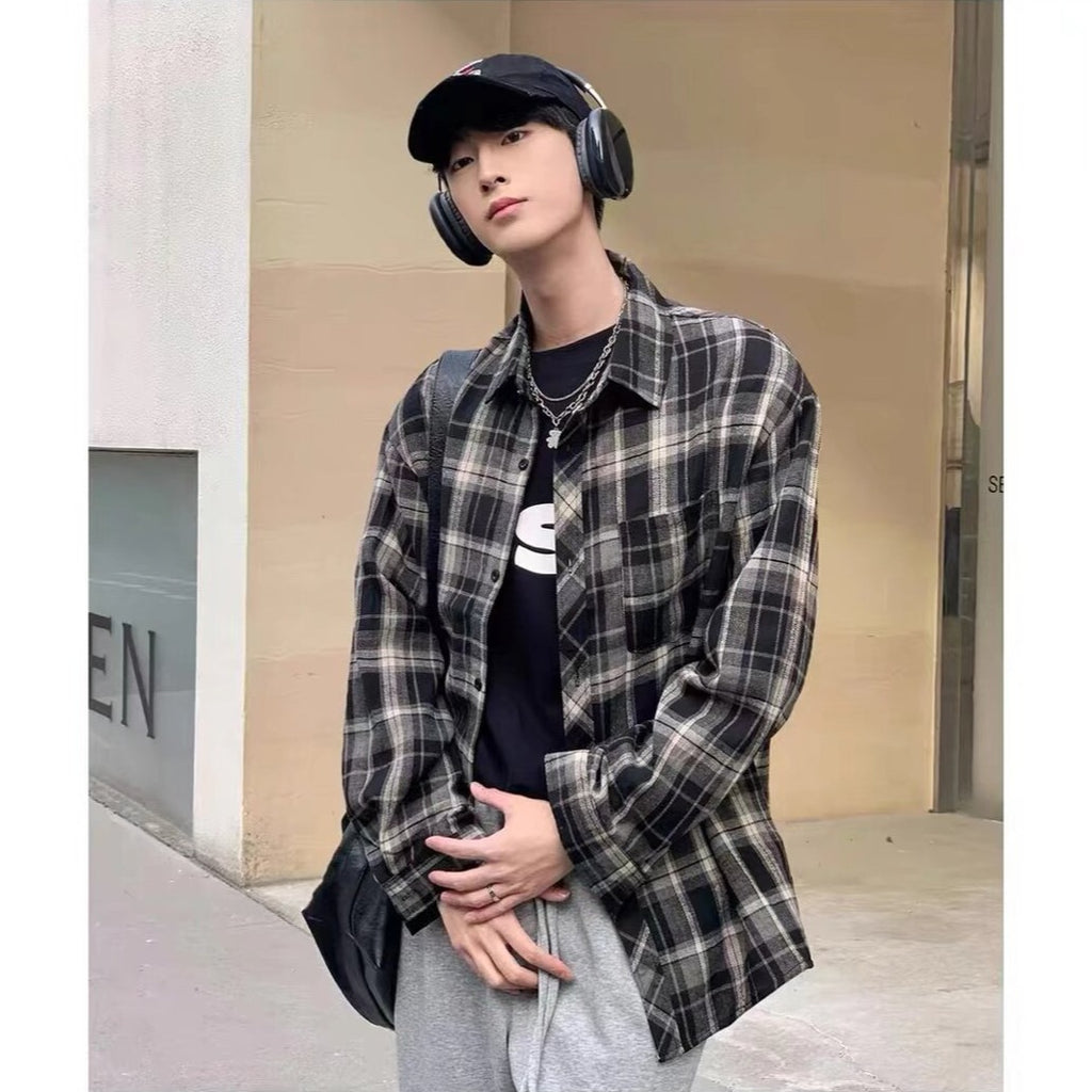 Vintage Plaid Overshirt