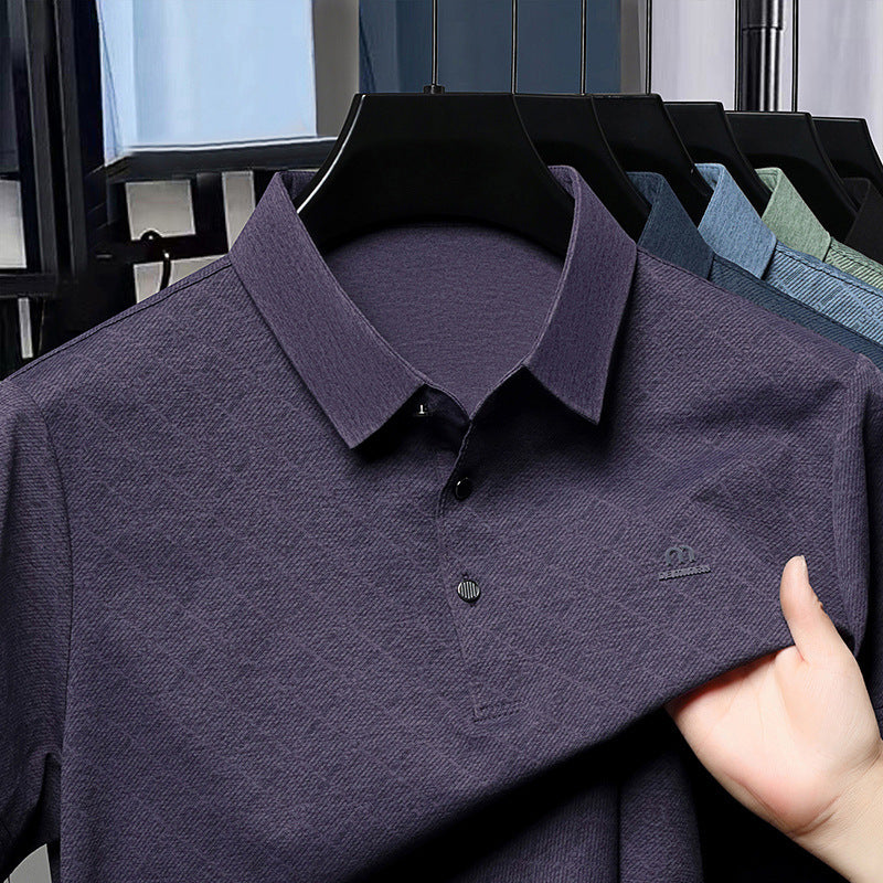 Textured Knit Polo