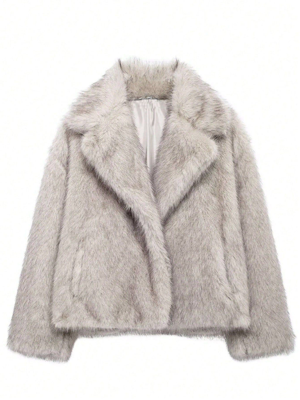 Women's Plush Faux Fur Jacket