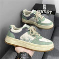 Wave-Etched Urban Low-Tops