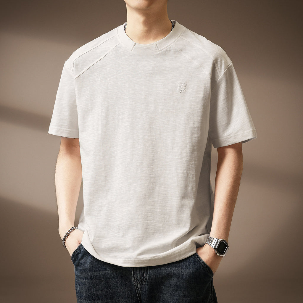 Premium Slub Cotton Essential Tee