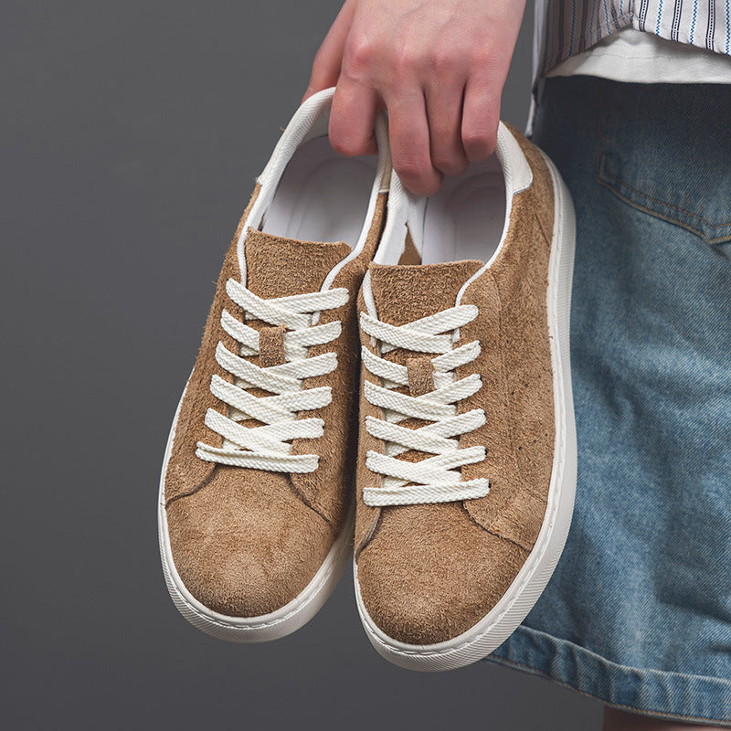 Men’s Minimalist Suede Sneakers
