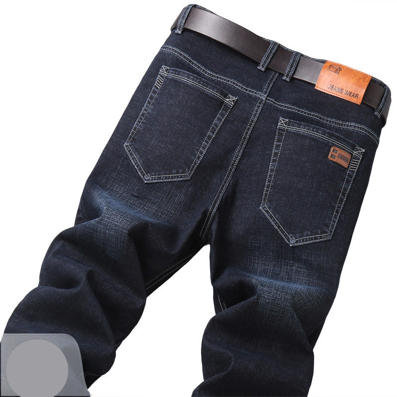 Men's Straight-Leg Stretch Jeans