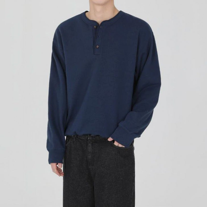Henley Sweatshirt