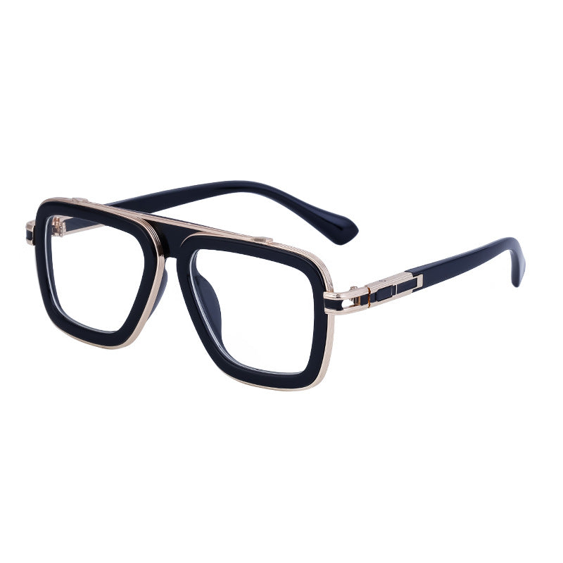 Vintage-inspired Square Frame Sunglasses