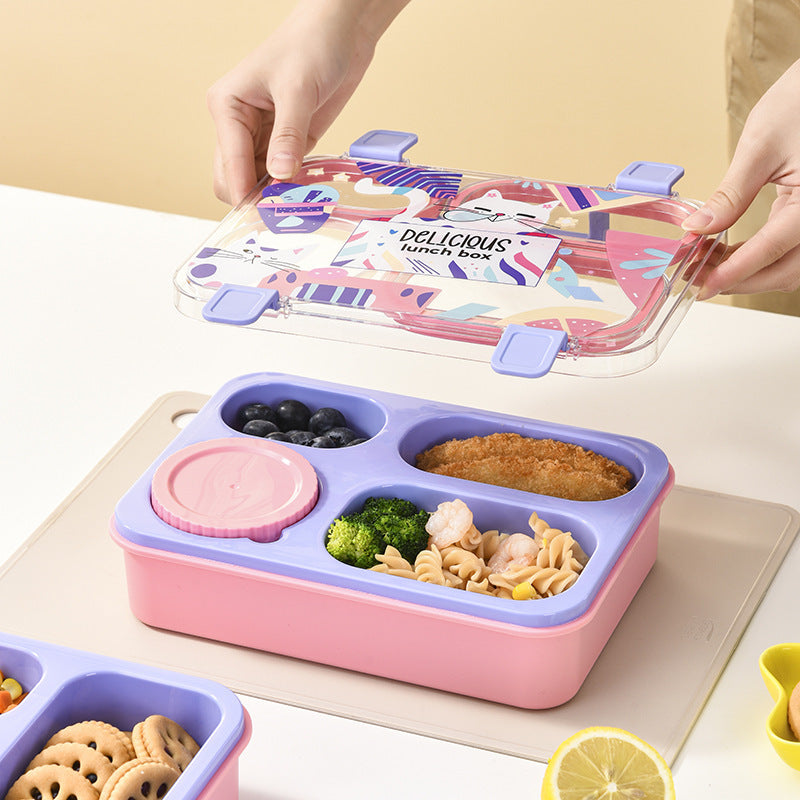 Compartmentalized Portable Lunch Box