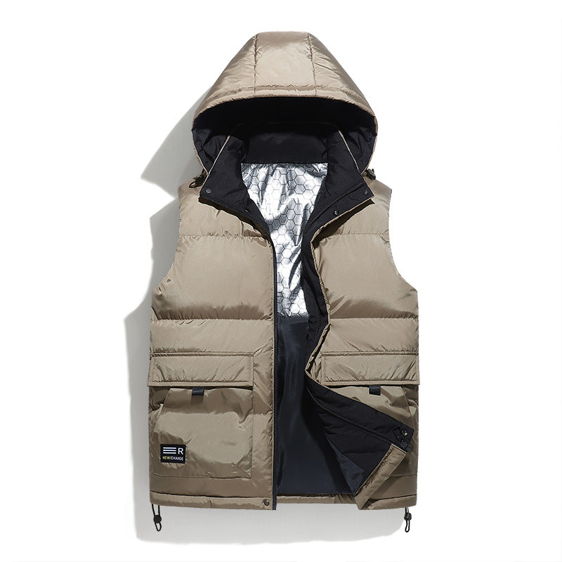 Men's Hooded Puffer Vest