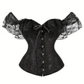 Off Shoulder Lace Corset