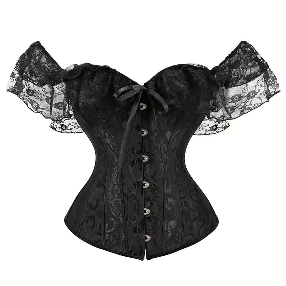 Off Shoulder Lace Corset