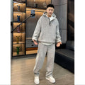 Fleece Drawstring Leisure Set