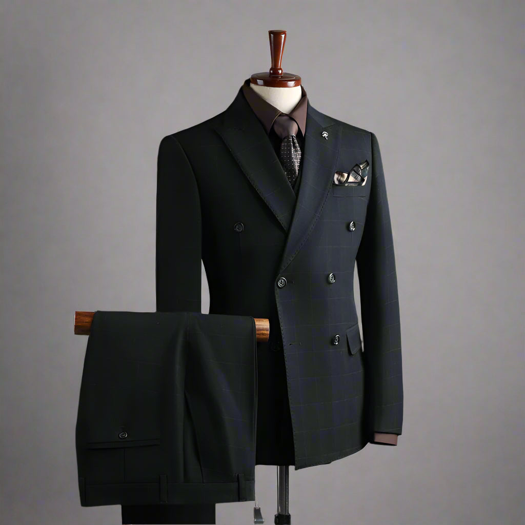 Men's casual suit set.