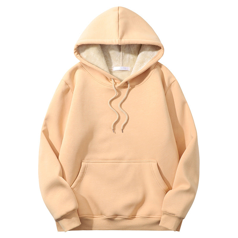 Lamb Wool Fleece Hoodie