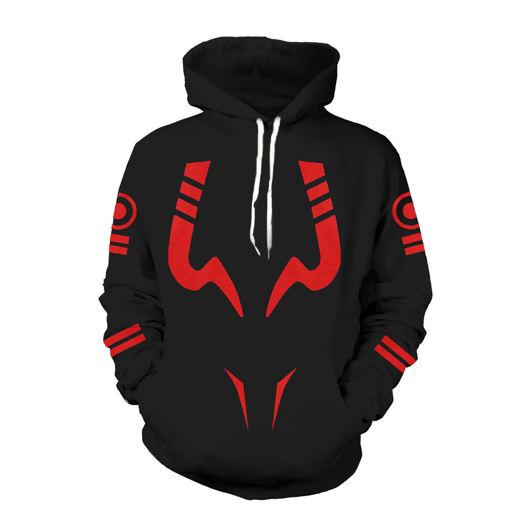 Anime-Inspired Zip Hoodie