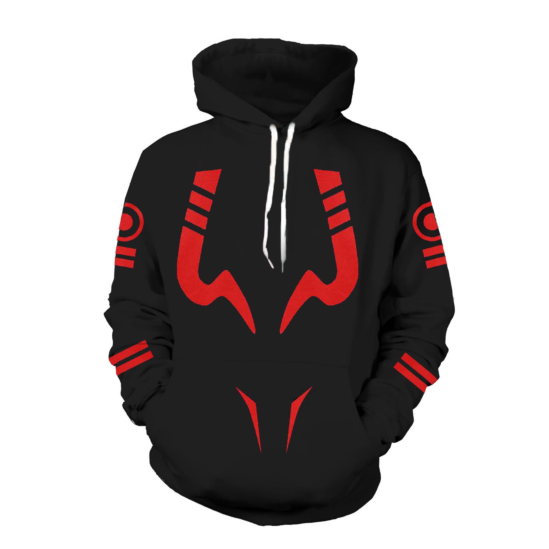Anime-Inspired Zip Hoodie