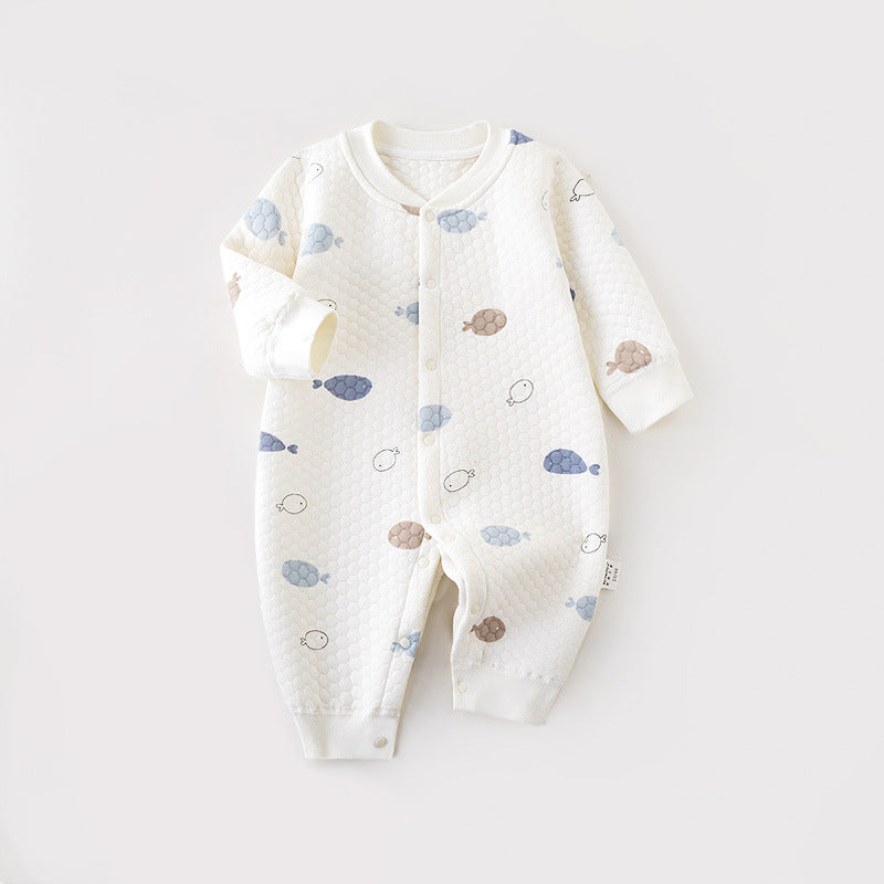 Thick Cotton Baby Winter Jumpsuit