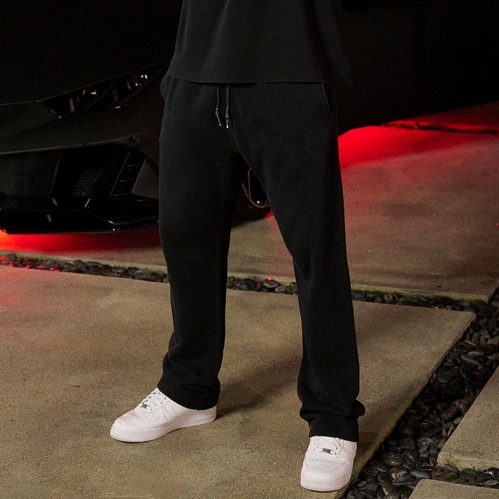 Straight-Leg Athletic Sweatpants