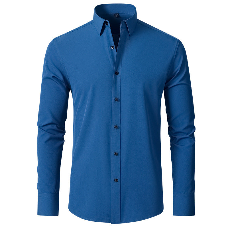 Men’s Four-Way Stretch Performance Dress Shirt