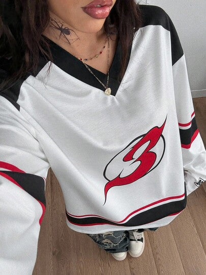 Varsity Heritage Oversized Top