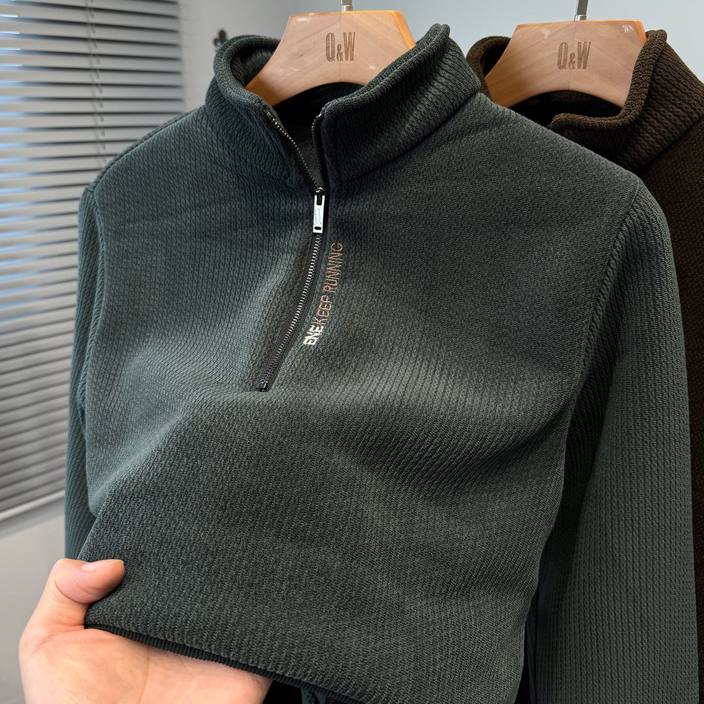 Half-Zip Knit Pullover