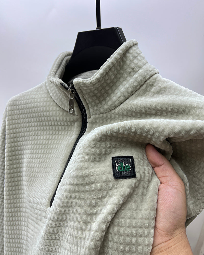 High-End Fleece Zipper Jacket