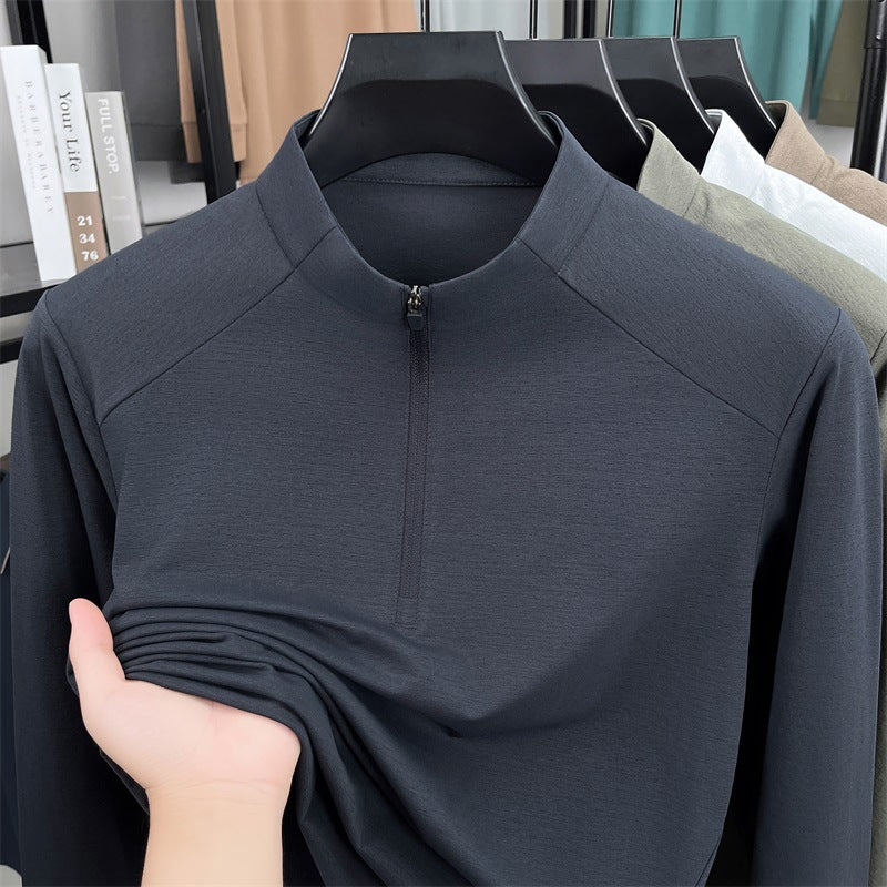 Men's Zip-Neck Athletic Shirt
