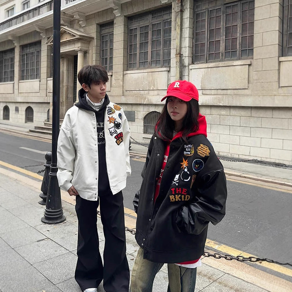 Varsity Patchwork Jacket