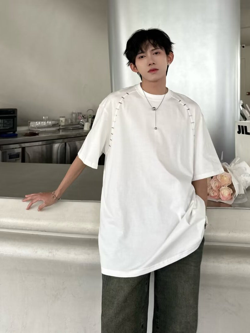 Minimalist Shoulder Pad T-shirt