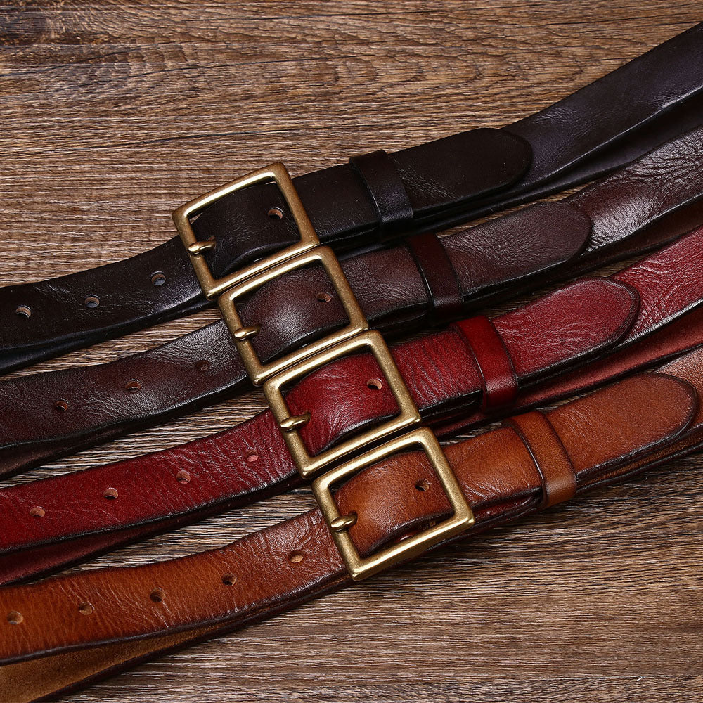 Vintage Casual Leather Belt