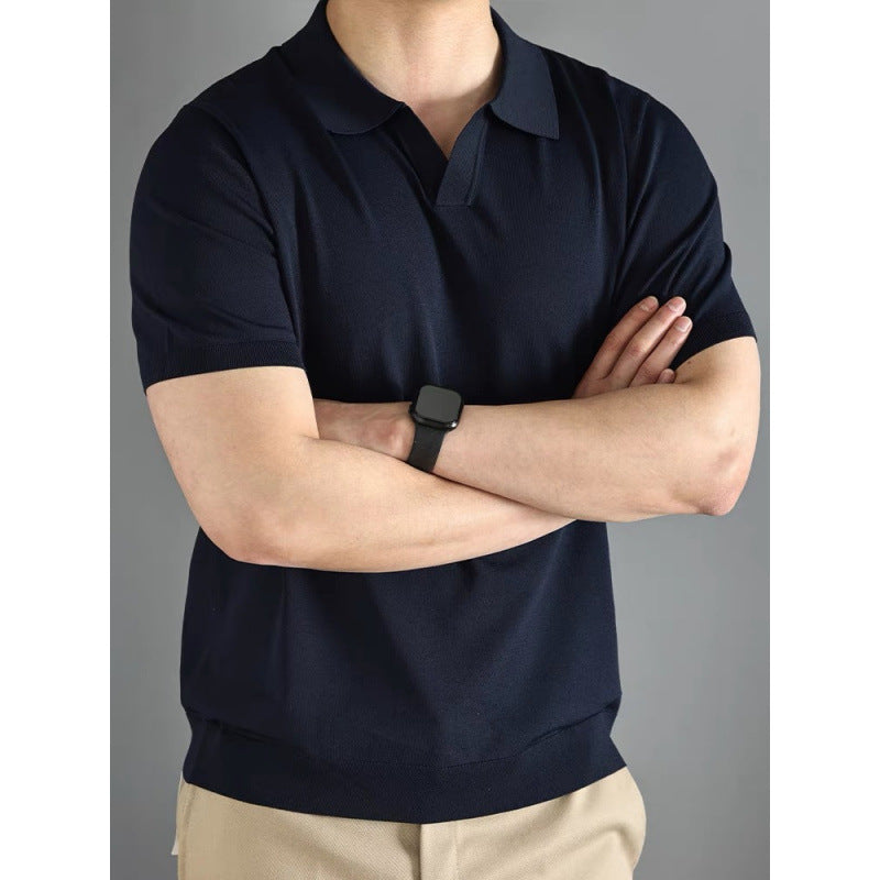 Knitted Polo Shirt
