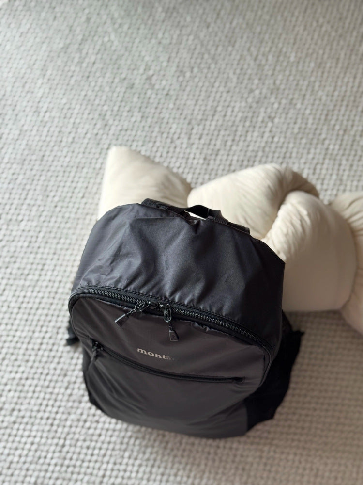 Japan MONT nylon backpack folding storage outdoor travel mountaineering sports waterproof ultralight backpack