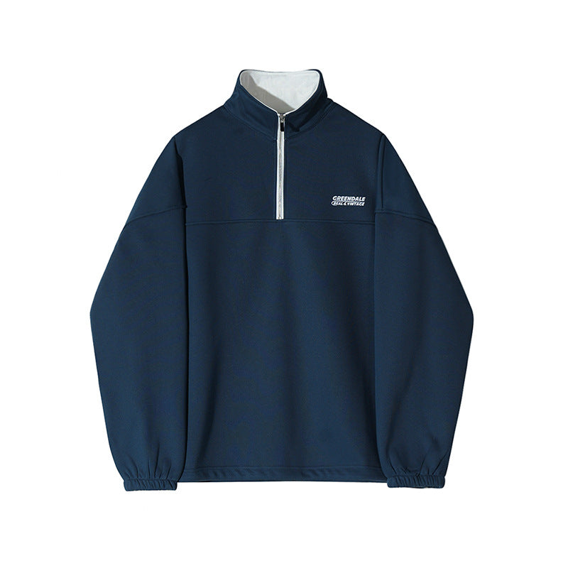 Relaxed Half-Zip Pullover