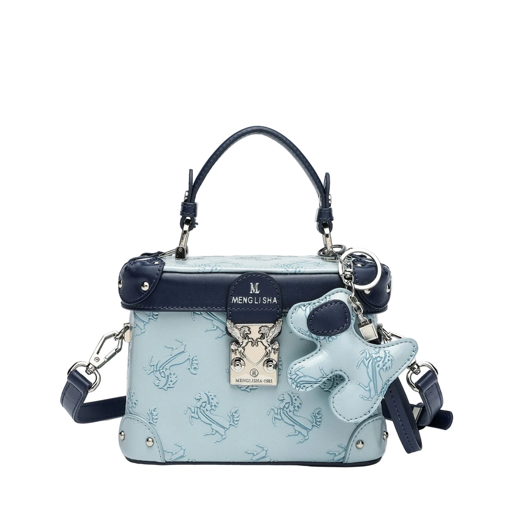 Printed Box Shoulder Bag