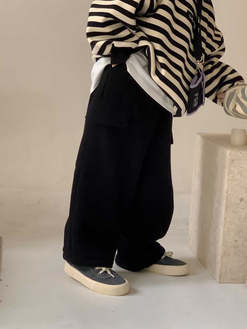 Kids' Fleece-Lined Straight-Leg Sweatpants