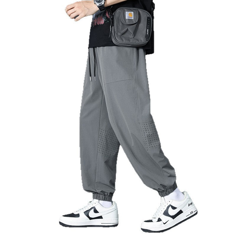 Ice Silk Breathable Sports Pants