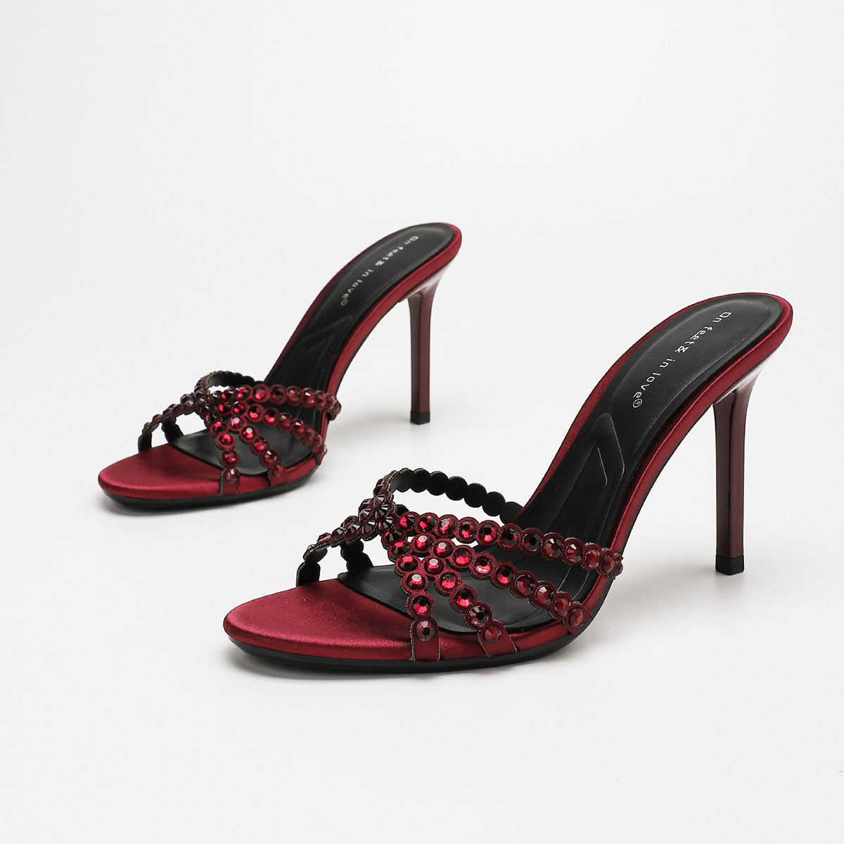Rhinestone Wedding Stilettos