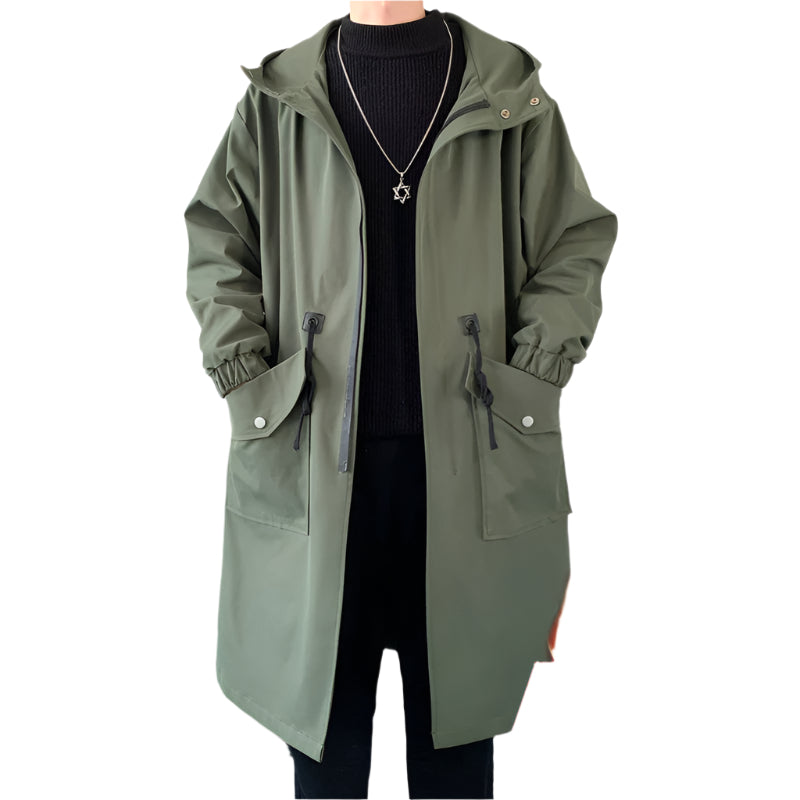 Mid-Length Parka Jacket