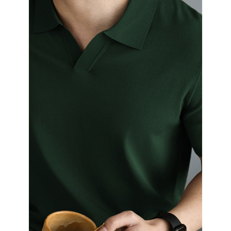Knitted Polo Shirt