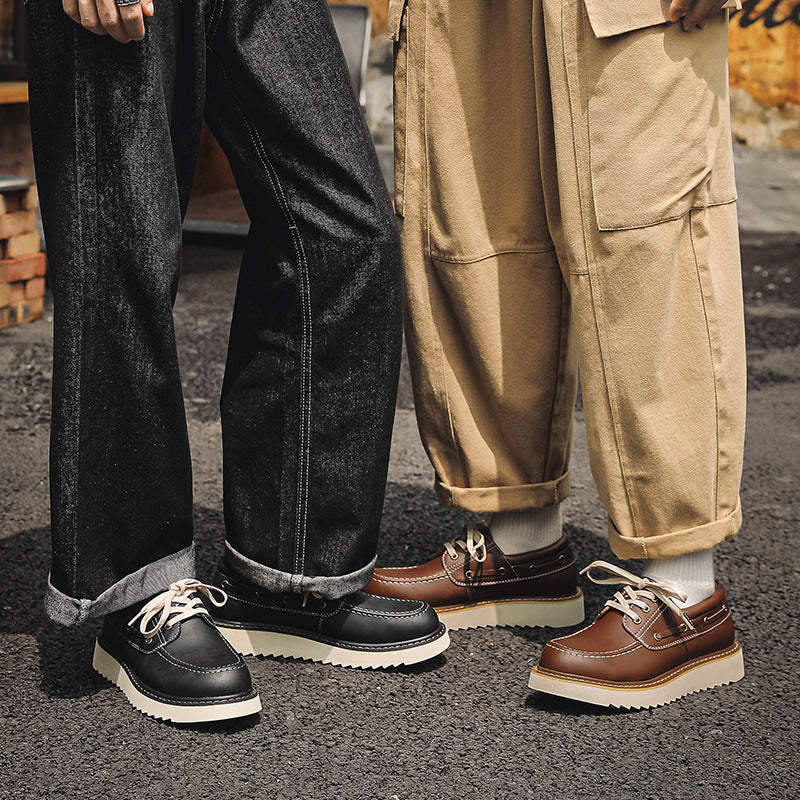 Urban Wedge Boat Shoes