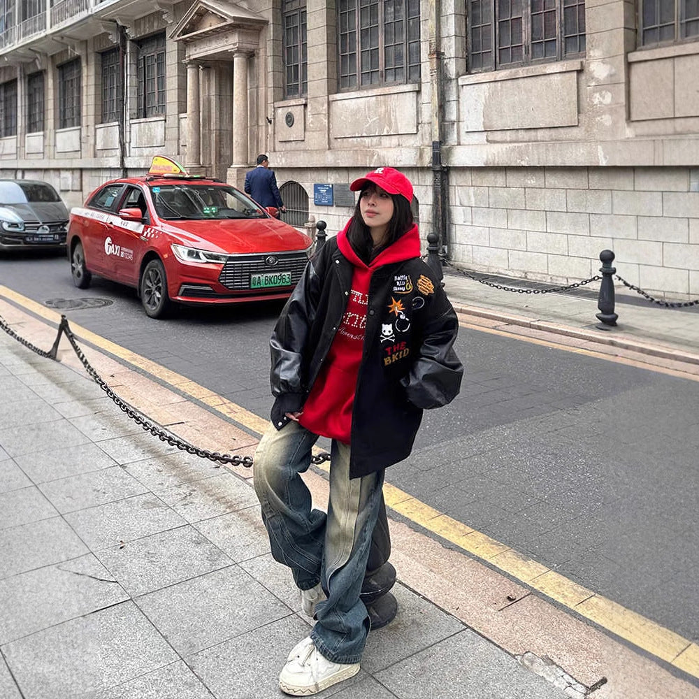 Varsity Patchwork Jacket