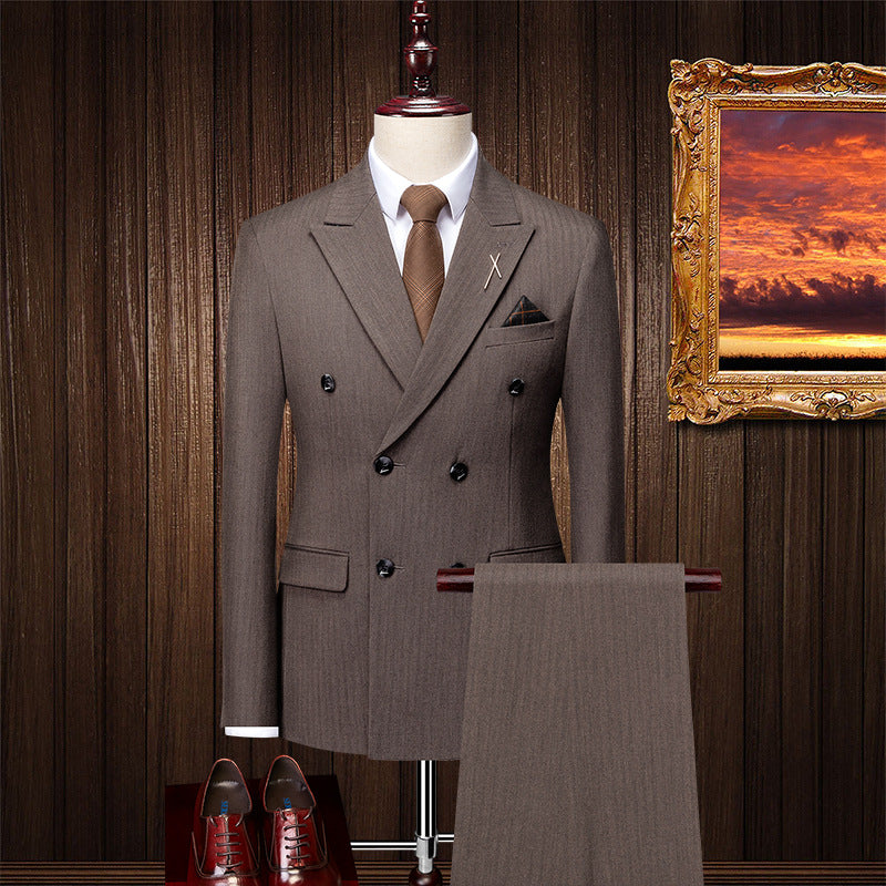 Slim Fit Three-Piece Suit