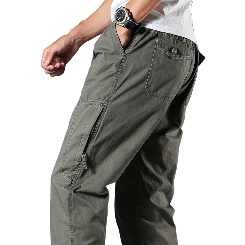 Men's Multi-Pocket Cargo Trousers