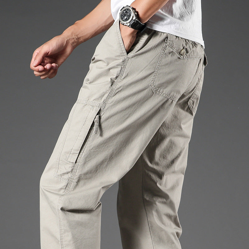 Men's Multi-Pocket Cargo Trousers