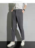 Men's Straight-Fit Casual Trousers