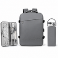 Men's Business Travel Backpack Back-to-School Essentials Bundle