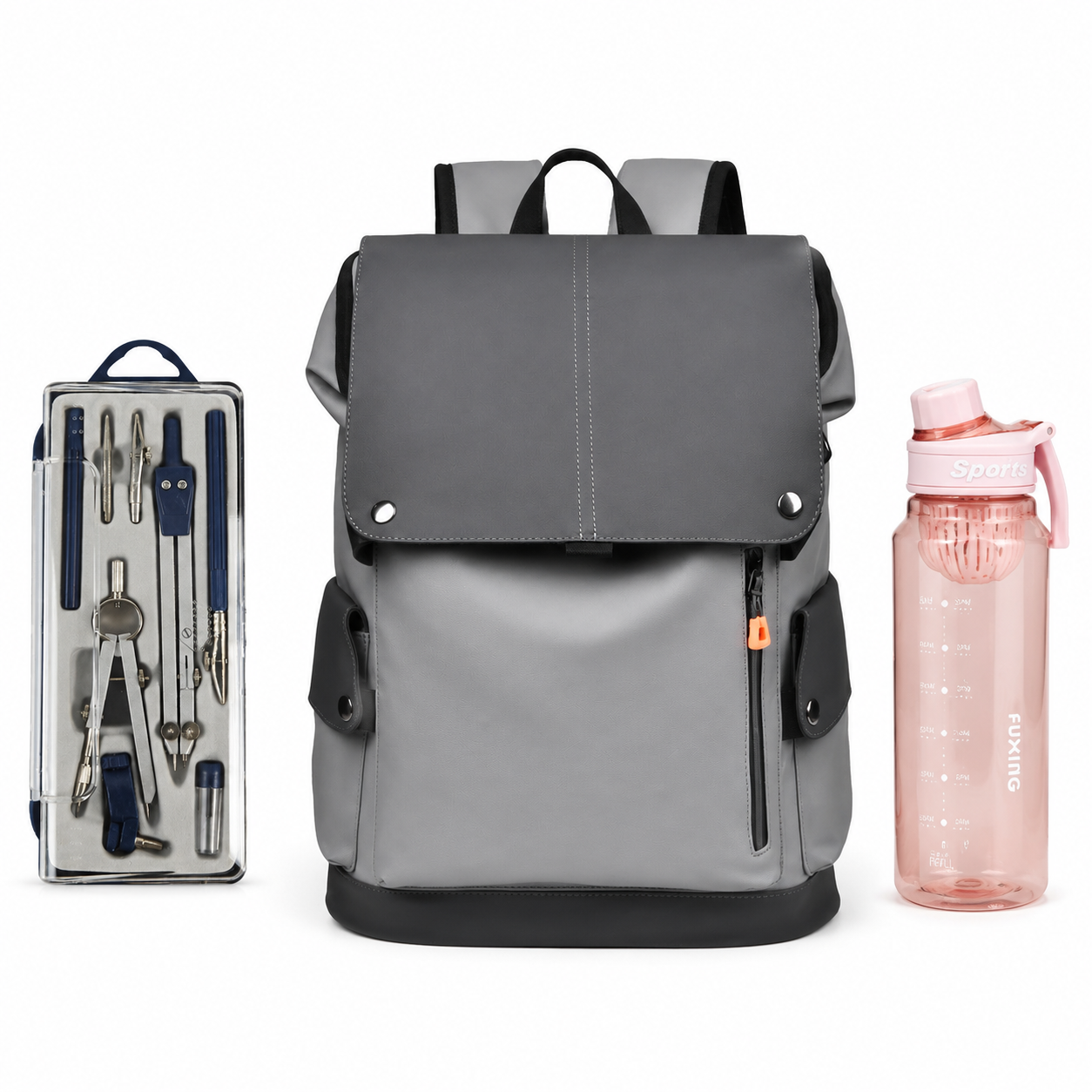 Tech-Ready Commuter Backpack Back-to-School Essentials Bundle