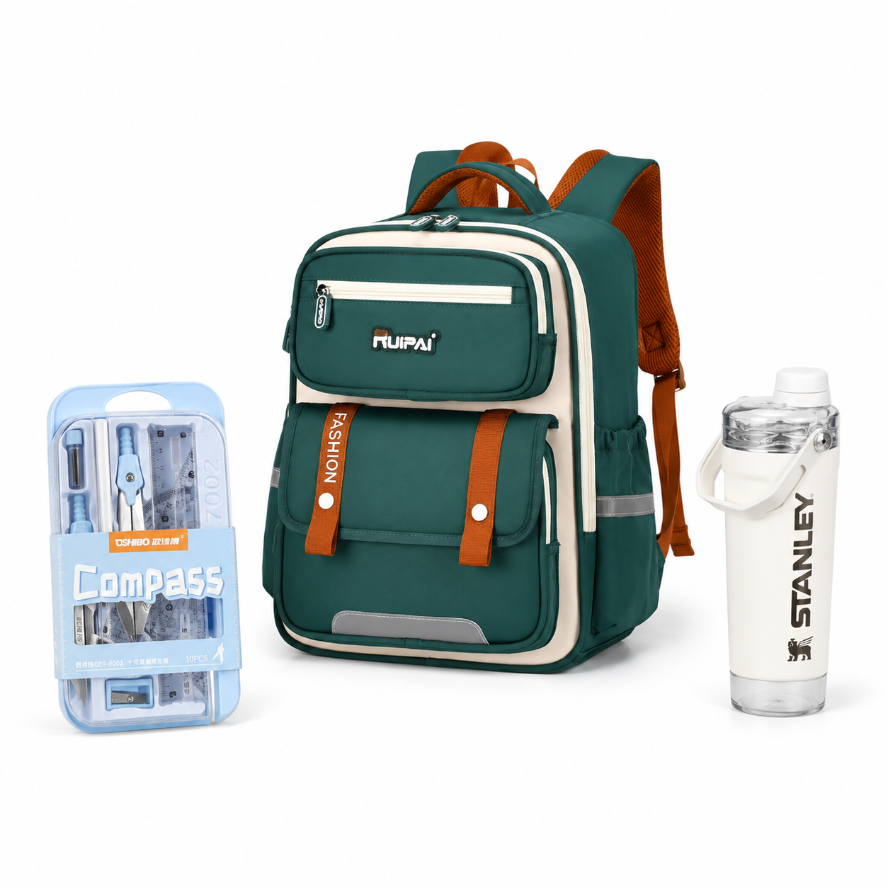 Back-Care School Bag Back-to-School Essentials Bundle
